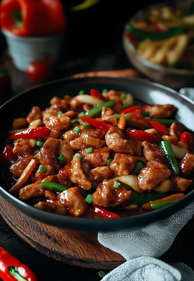 Easy Black Pepper Chicken in a Rich Pepper Sauce