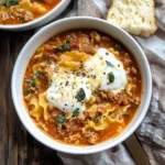 Easy One-Pot Lasagna Soup for Comfort Food Lovers