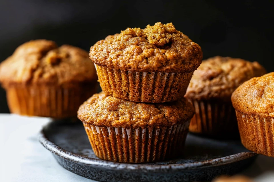 Pumpkin Muffins with a Hint of Spice