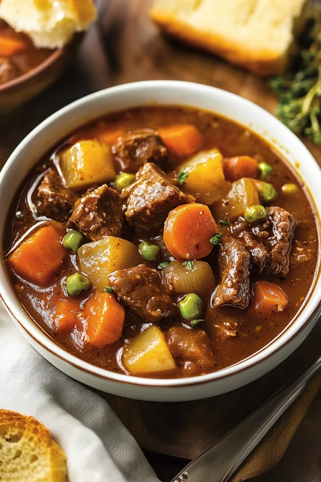 Old-Fashioned Beef Stew – A Hearty Classic