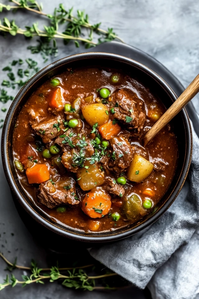 Classic Beef Stew: Hearty, Rich, and Comforting