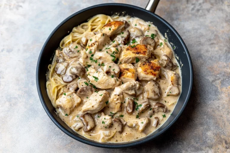 reamy Chicken Stroganoff: Rich and Comforting Delight