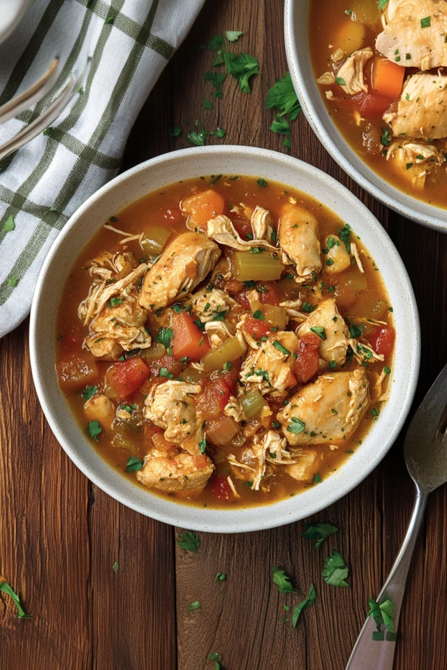 Slow Cooker Chicken Stew: Easy Comfort in a Bowl