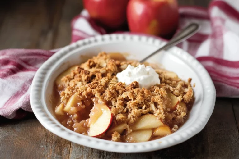 Classic Old-Fashioned Easy Apple Crisp