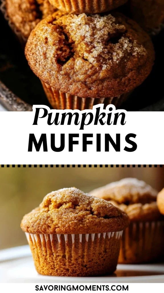 Pumpkin Muffins with a Hint of Spice