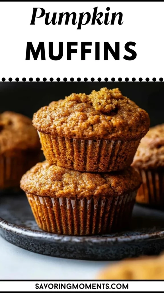 Pumpkin Muffins with a Hint of Spice