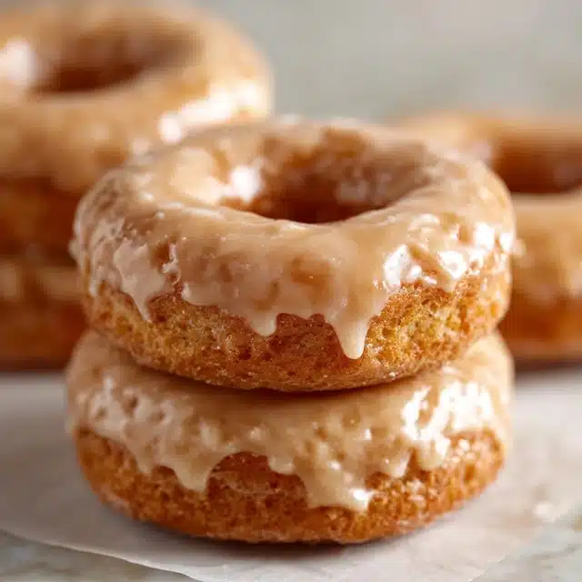 Baked Maple Donuts with Maple Glaze Savoring Moments