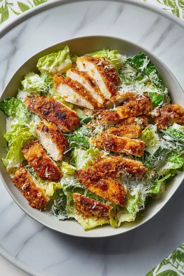 Caesar Salad - Savoring Moments