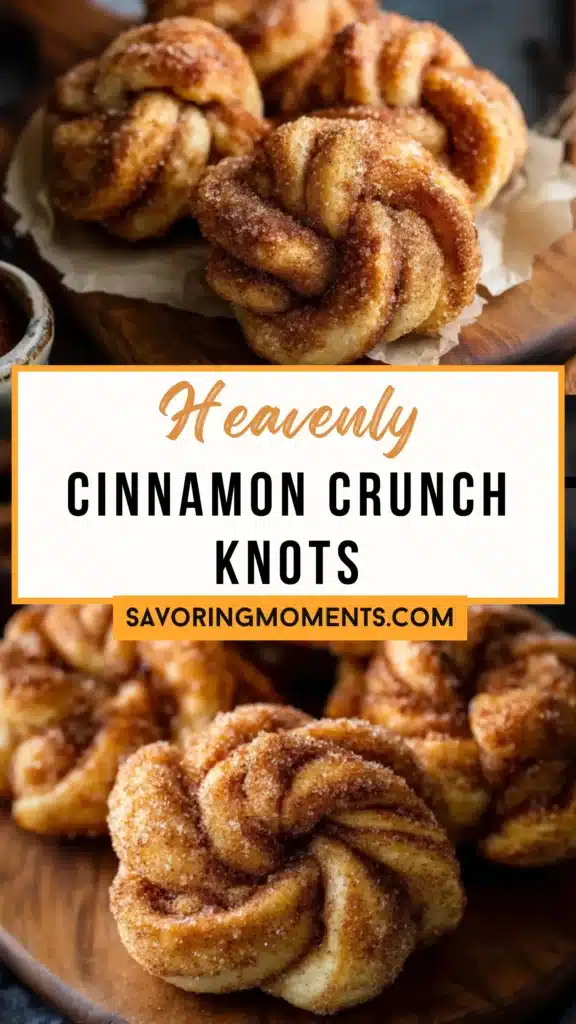 Cinnamon Crunch Knots - Savoring Moments
