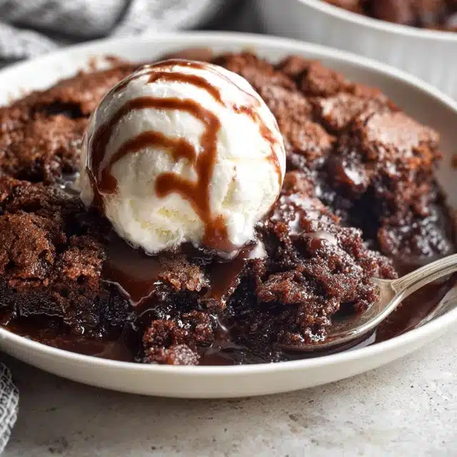 Chocolate Cobbler - Savoring Moments
