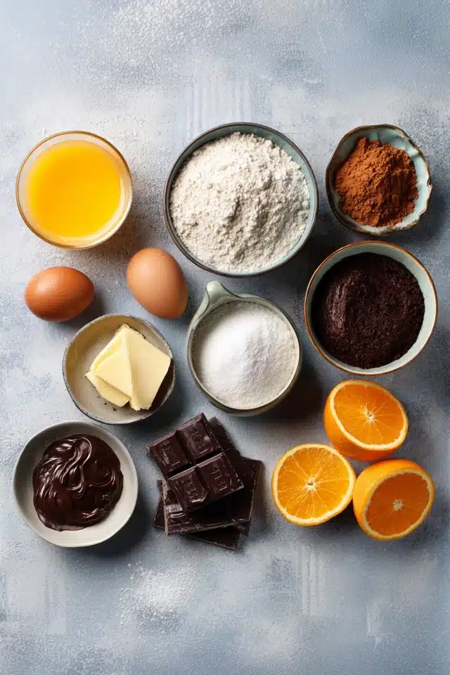 Chocolate Orange Layer Cake with Ganache - Savoring Moments
